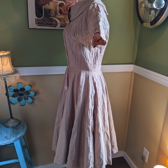 VINTAGE 50s dress - Picture 11 of 16